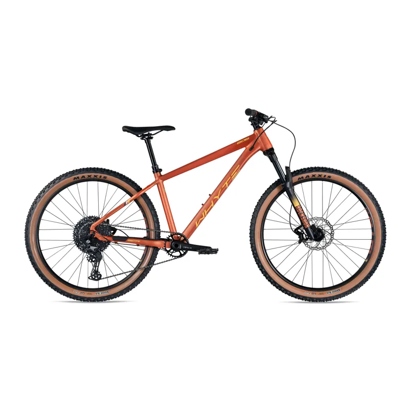 2022 Whyte 806 Compact XS Mountain Bike in Burnt Orange